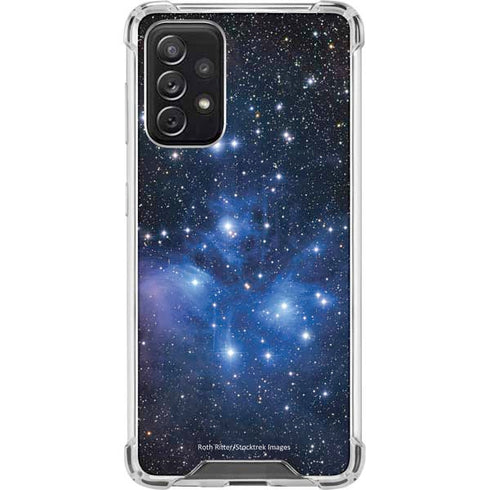 The Pleiades Galaxy A72 5G Clear Case